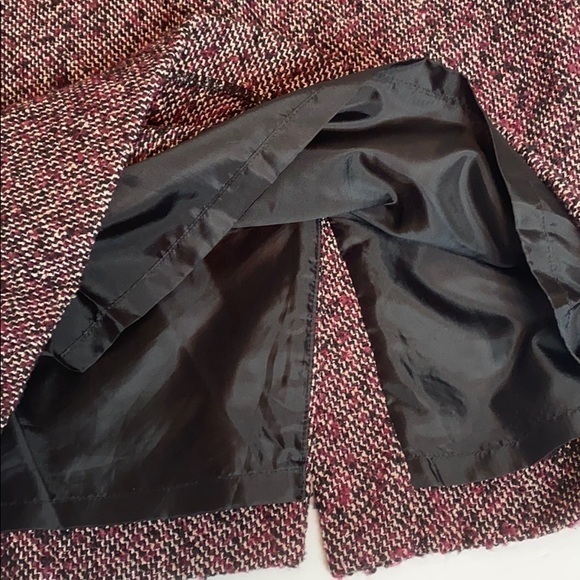 Talbots Black & Pink Tweed Dress Size 2P - Picture 10 of 11